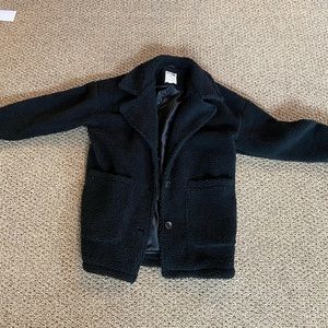 Garage Clothing Sherpa trench coat
